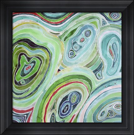 Framed Malachite Print