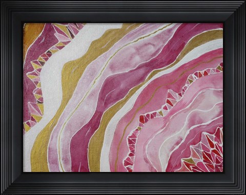 Framed Rose Quartz Print