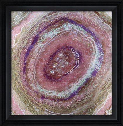 Framed Pink Quartz Print