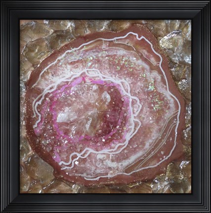 Framed Rhodocrosite Print