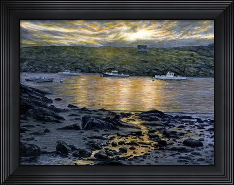 Framed Wash of Color Print