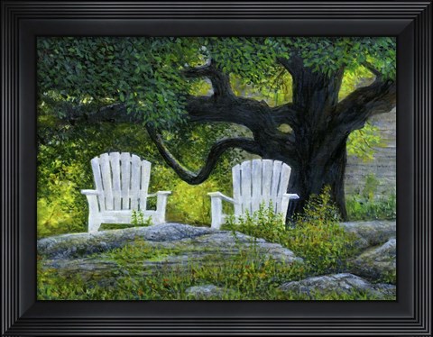 Framed Summer Shade Print