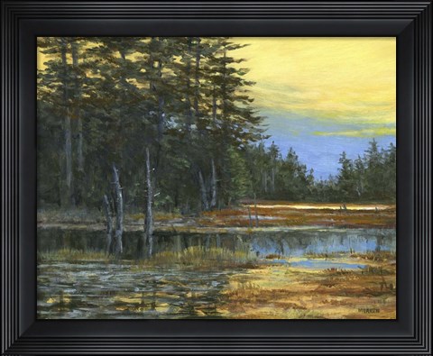 Framed In the Pale of the Day Print