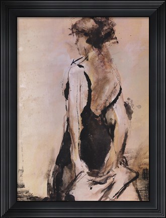 Framed Little Black Dress Print