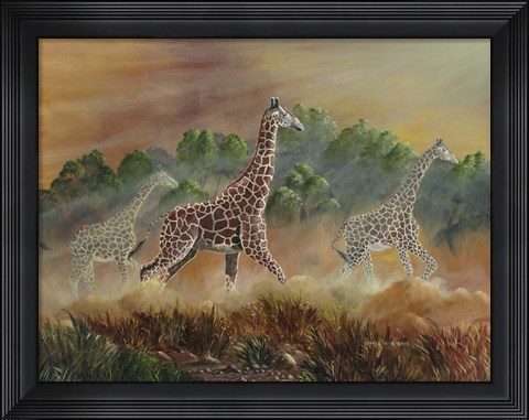 Framed African Spirit Print