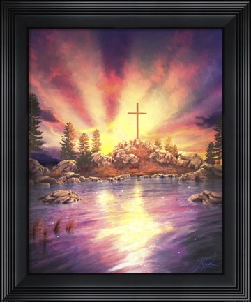 Framed Sacred Fire Print