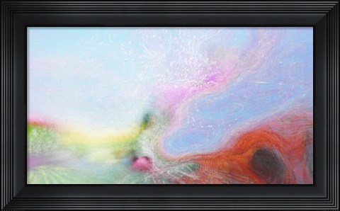 Framed Water Velvet Print