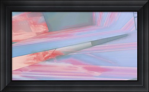 Framed Model Trains Print