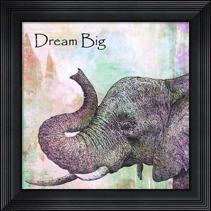 Framed Elephant Dream Big Print