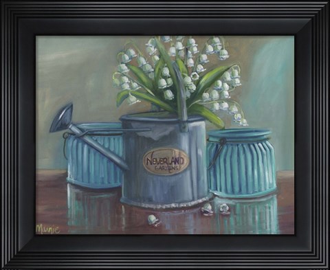 Framed Neverland Lillies Print
