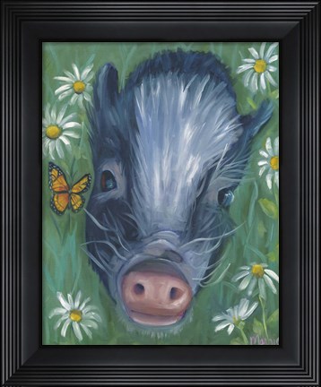 Framed Wilbur And Friend Print