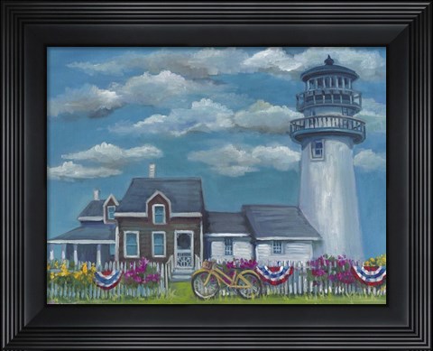 Framed Patriotic Highland Light Print