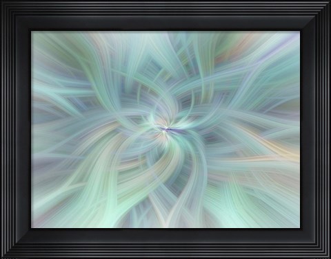 Framed Mystery of Colors Celestial Vortex Print