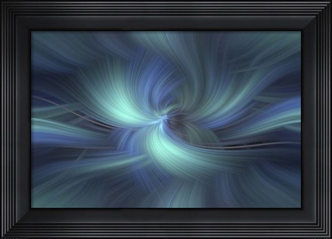 Framed Mystery of Colors Respect for Nature Print