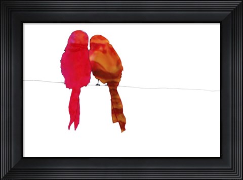 Framed Birds Print