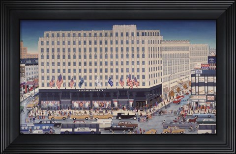Framed Bloomingdales Dept Store Print