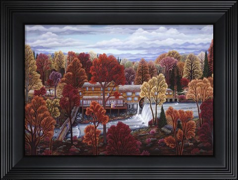 Framed Cobbs Mill Inn Print