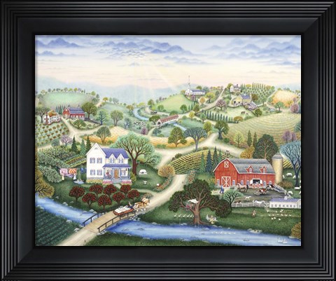 Framed Count Your Blessings Print