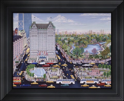 Framed Plaza Anniversary Print