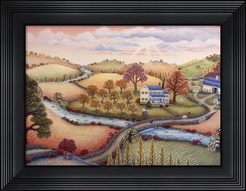 Framed Golden Moment Print