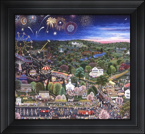 Framed Weston Magic Print