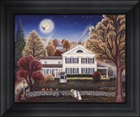 Framed Halloween Print