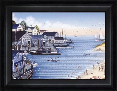 Framed Thills Fish Print