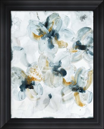 Framed Gilded Dogwood 2 Print