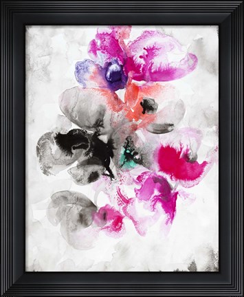 Framed Pansy Plural Print