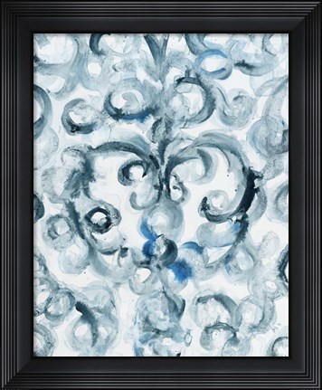 Framed Fancy Fretwork 1 Print