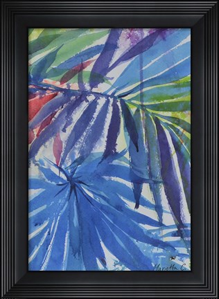 Framed Happy Tropic 1 Print