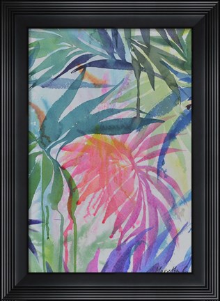 Framed Happy Tropic 2 Print