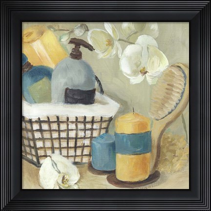 Framed Bathroom Accessories I Print