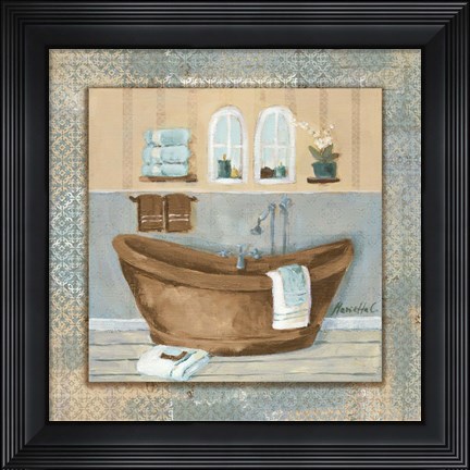 Framed Copper Tub Variation Print