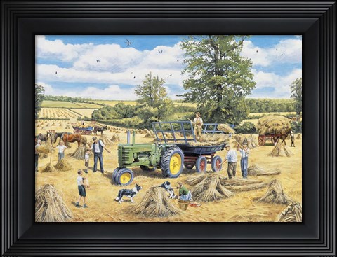 Framed Family Harvest Print