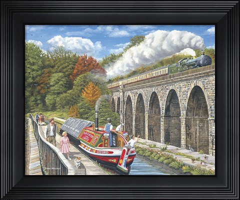 Framed Canalside Memories Print