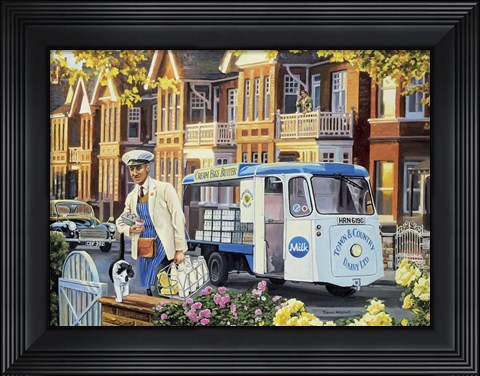 Framed Doorstep Delivery Print