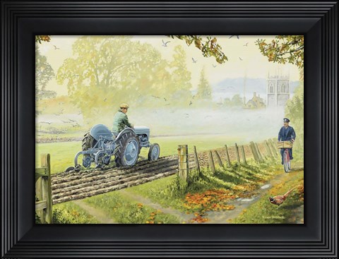Framed Early Birds Print