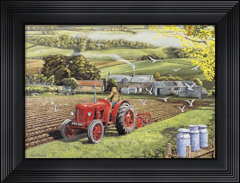 Framed Master at Work Print