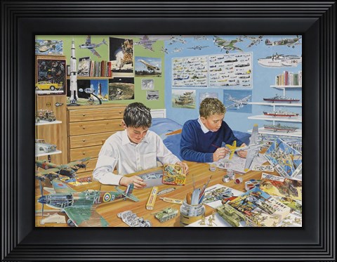 Framed Model Makers Print