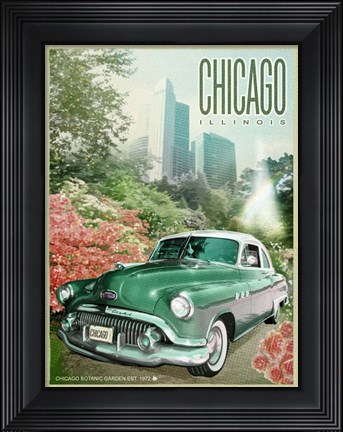 Framed Botanical Garden Print
