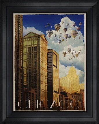 Framed Chicago Summer Print
