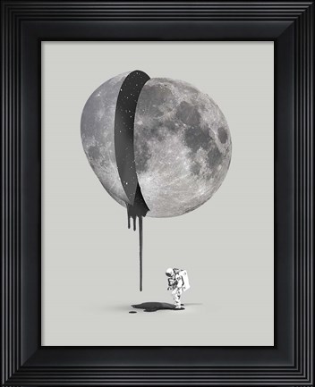 Framed Bleeding Moon Print