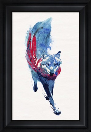 Framed Lupus Lupus Print