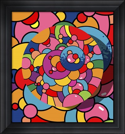 Framed Coaster Orb Print
