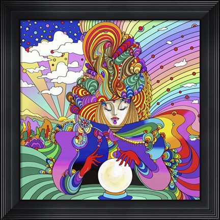 Framed Fortune Teller Print