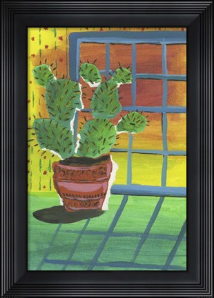 Framed Prickly Pear Print