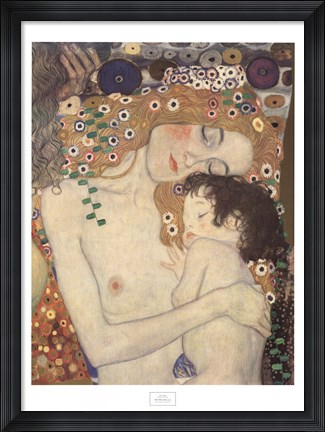 Framed Three Ages (Detail) Print