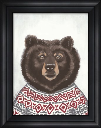 Framed Sweater Weather Print