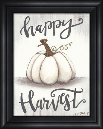 Framed Happy Harvest Print